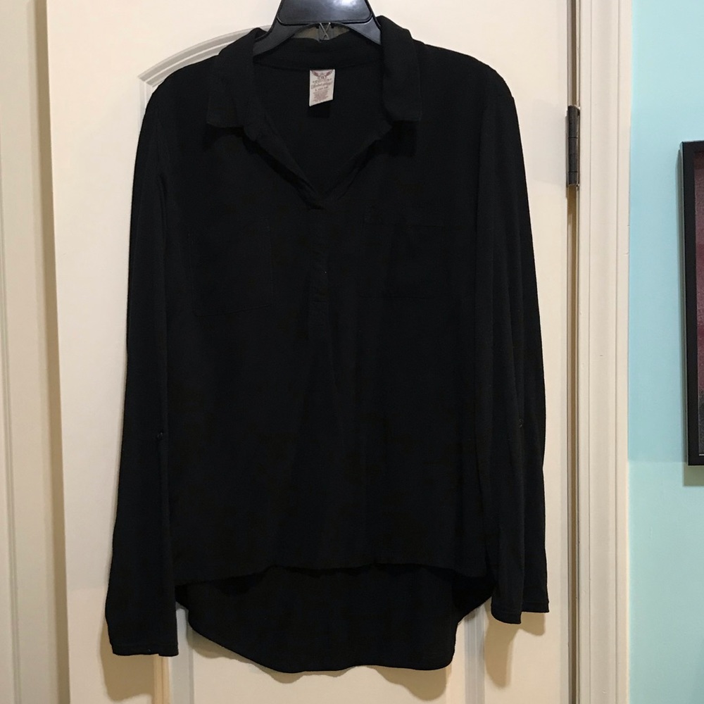 Black Collard Shirt